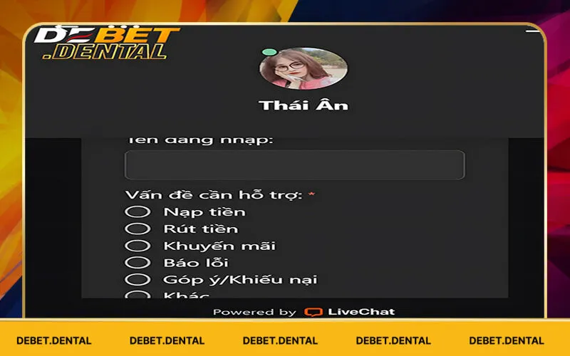 Liên Hệ Debet | Giải Đáp Các Thắc Mắc Chưa Đầy 1 Phút 5 Live chat
