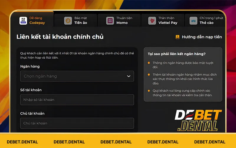Ngân hàng - Codepay